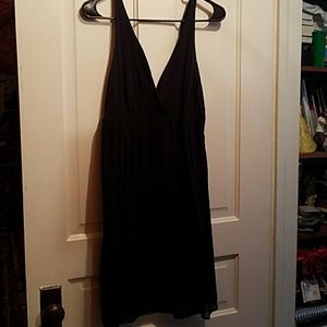 Old Navy beach chic black dress.  Cotton.